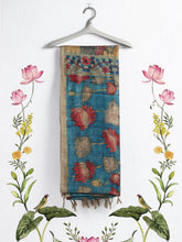 Printed Tussar Saree